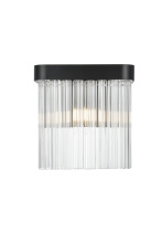Elegant 1070W9BK - Wall Sconce W9"S4.7"H9"L1 Black