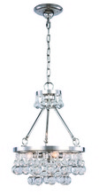 Elegant 1509D15PN - Bettina 3 light Polished Nickel Pendant Clear Royal Cut Crystal