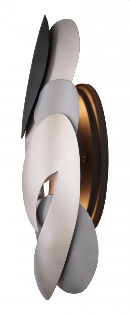 METALO MISTO - 2 LIGHT WALL SCONCE