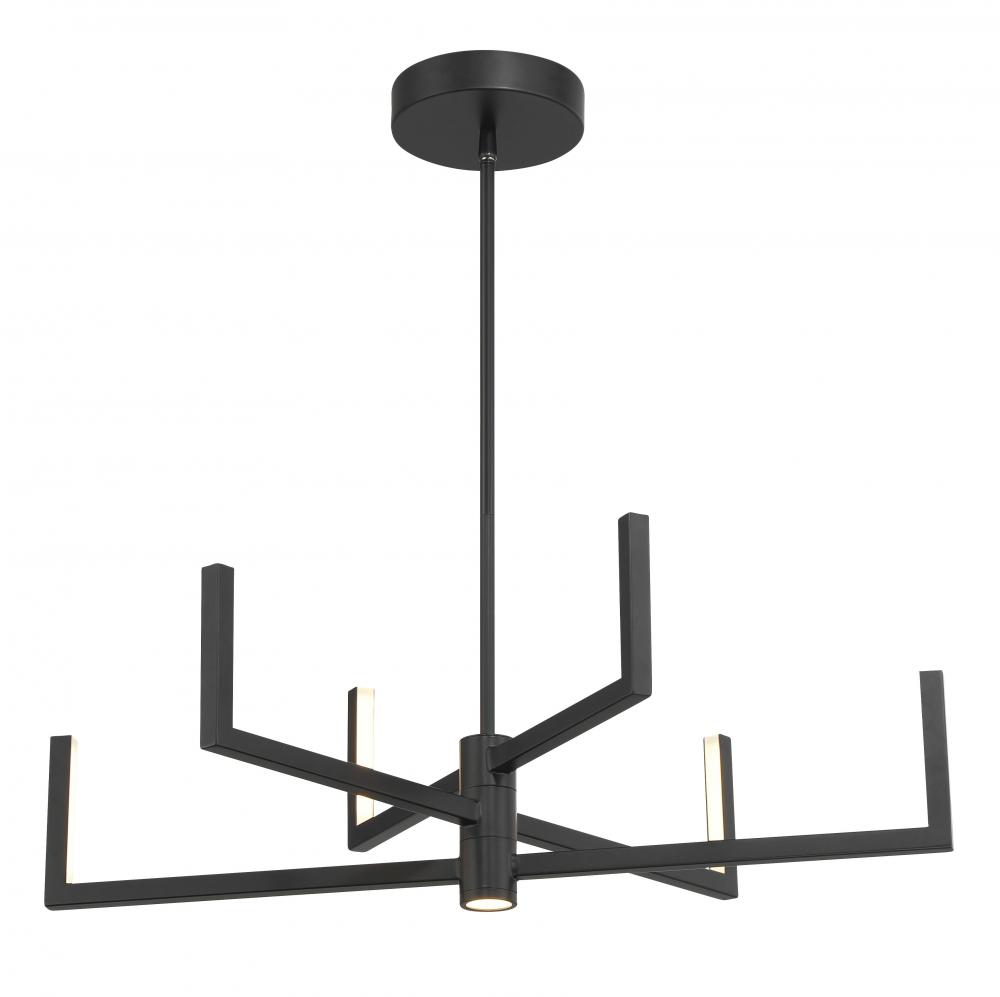 ARRTICULAR - 6 LIGHT LED CHANDELIER