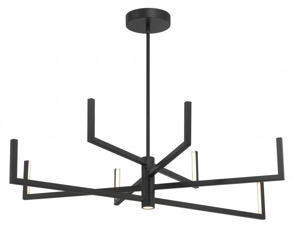ARTICULAR - 8 LIGHT LED CHANDELIER