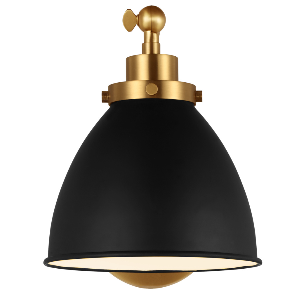 Wellfleet Single Arm Dome Task Sconce