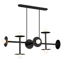 Visual Comfort & Co. Studio Collection KC1008MBK - Nodes Large Linear Chandelier