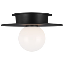 Visual Comfort & Co. Studio Collection KF1001MBK - Nodes Small Flush Mount