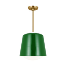 Visual Comfort & Co. Studio Collection KSP1141GRN - Draper Small Pendant