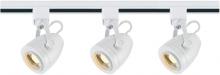 Nuvo TK413 - Track Lighting Kit - 12 Watt LED per Head - 3000K - 4 foot Track - 36 degree - Pinch back shape -