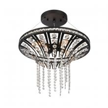 ELK Home 82237/4 - Fantania 18'' Wide 4-Light Chandelier - Matte Black